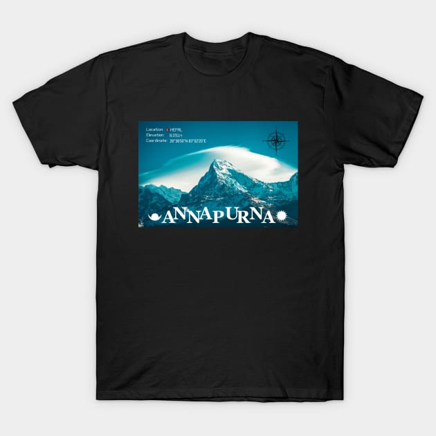 On Annapurna's trails, discover the beauty of resilience T-Shirt by SuperBeat